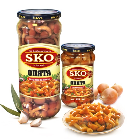 Опята маринованные
с уксусом